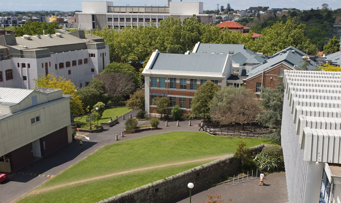  - Commerce B, Biology and Old choral hall remain.