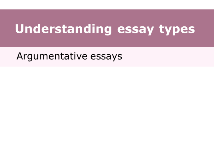 argumentative essay sample university