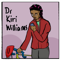 Portrait of Kiri Williams, lecturer in GENED 108 course