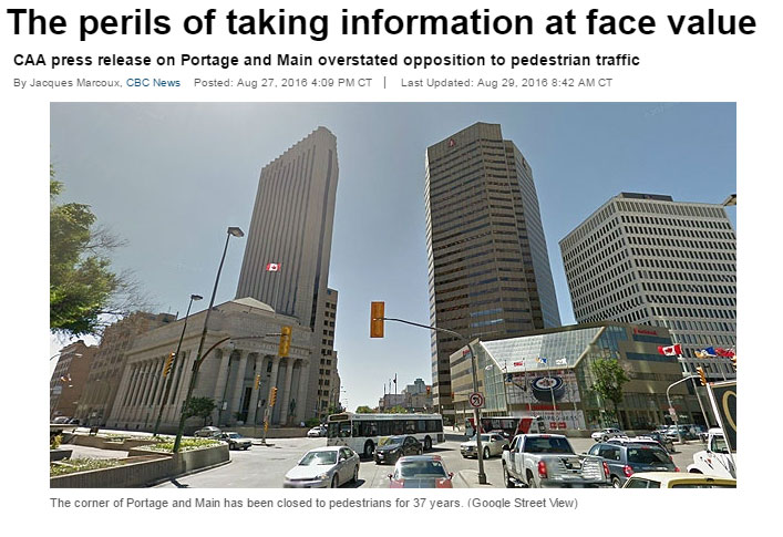 Go to the CBC News website to read the article \'The perils of taking information at face value\'.